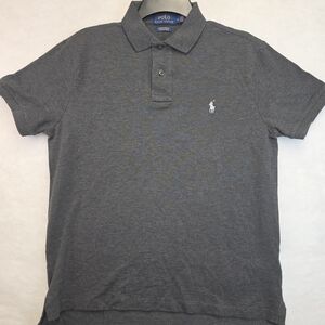 Ralph Lauren Men's Charcoal Polo Shirt